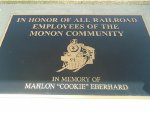 Monument Dedicated to Monon Railroad Workers